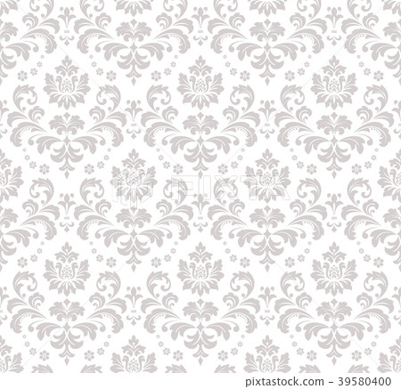 Wallpaper in the style of Baroque seamless vector 39580400