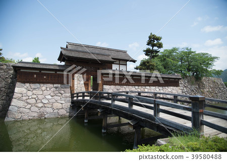 Kaizu城堡Sanada城堡橋樑 39580488
