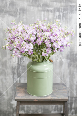 Bouquet of Beautiful lilac color gillyflower Bouquet of Beautiful lilac color gillyflower 39581616