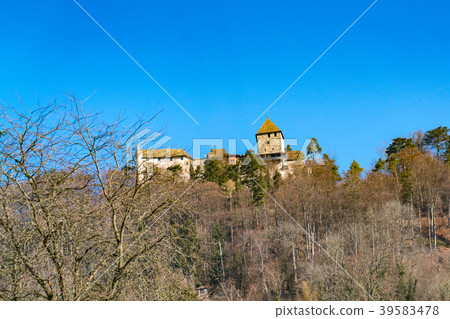 Hohenklingen Castle on a hill at Stein Am Rhien 39583478