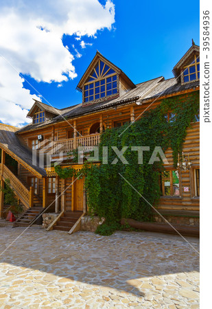Retro house in Izmailovo Kremlin - Moscow Russian 39584936