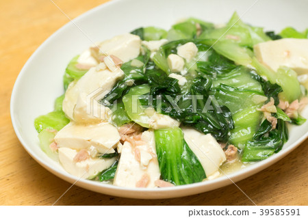 Stir-fried Chinese cabbage Stir-fried Chinese cabbage 39585591