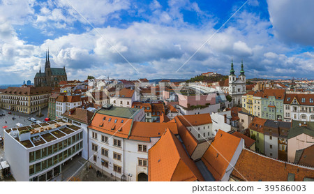 Brno cityscape in Czech Republic 39586003