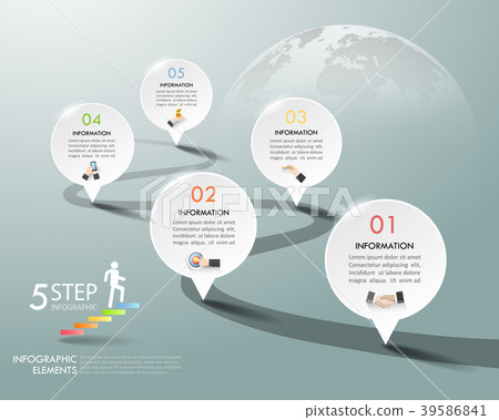 Design infographic template 5 options. Design infographic template 5 options. 39586841