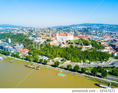 Bratislava aerial panoramic view Bratislava aerial panoramic view 39587872