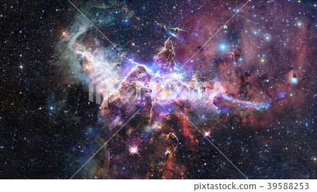 Mystic Mountain in the Carina Nebula. 39588253