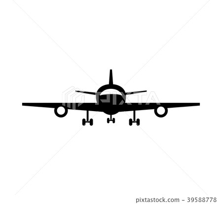 airplane icon 39588778