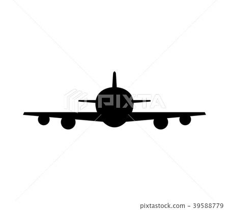 airplane icon 39588779