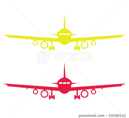 airplane icon 39589142
