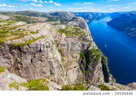 Preikestolen or Pulpit Rock Preikestolen or Pulpit Rock 39590446