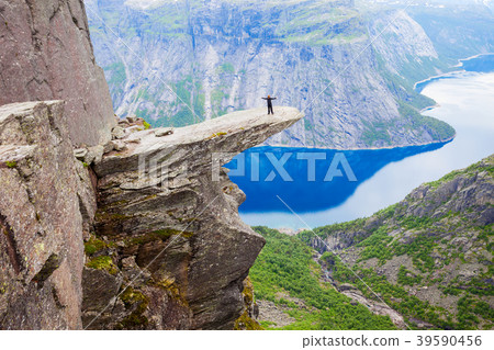 Trolltunga Troll Tongue, Norway 39590456