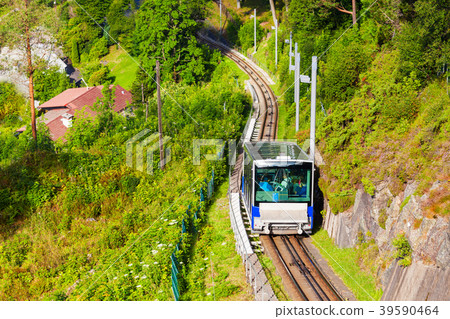 Floibanen funicular in Bergen Floibanen funicular in Bergen 39590464