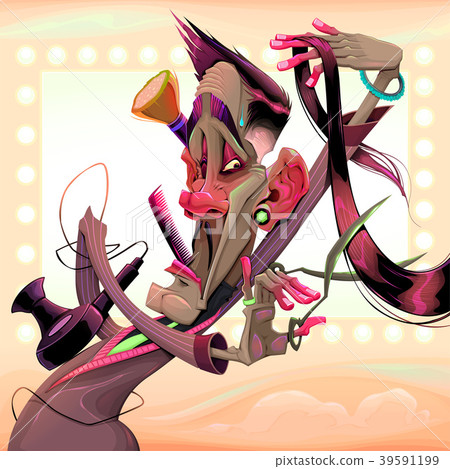 插图素材: the point is the precision