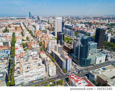 Business districts of AZCA and CTBA in Madrid 39591380