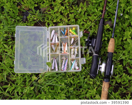 Tackle box and rod and reel 39591390