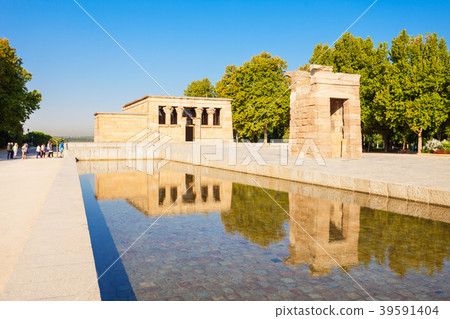 The Temple of Debod in Madrid, Spain 39591404