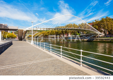 Nervion River embankment in Bilbao Nervion River embankment in Bilbao 39592443