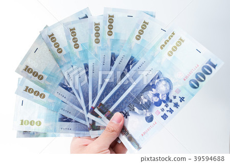 NT, cash, banknote, money, cash, banknote, NTD, money NT, cash, banknote, money, cash, banknote, NTD, money 39594688