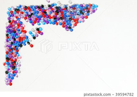 Colourful crystal gem stone Colourful crystal gem stone 39594782