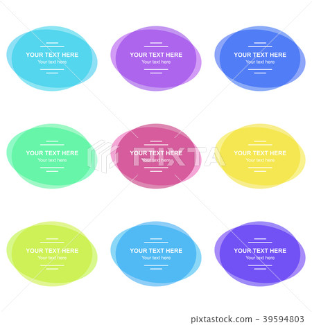 Set of Colorful Banners Set of Colorful Banners 39594803