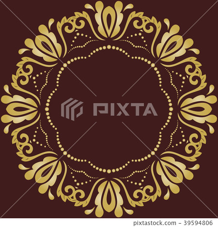 Elegant Ornament in Classic Style Elegant Ornament in Classic Style 39594806