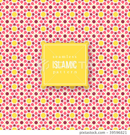 Seamless pattern in islamic traditional style. 39596821