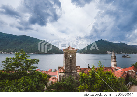 Perast Town on Kotorska Bay in Montenegro Perast Town on Kotorska Bay in Montenegro 39596844