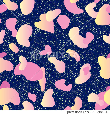Abstract blot seamless pattern. Dotted background - Stock Illustration ...