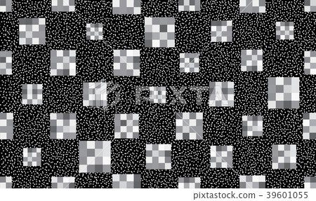 Abstract geometric tile pattern Pixel background Abstract geometric tile pattern Pixel background 39601055