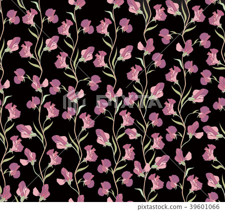Floral seamless pattern. Flower background. Floral seamless pattern. Flower background. 39601066