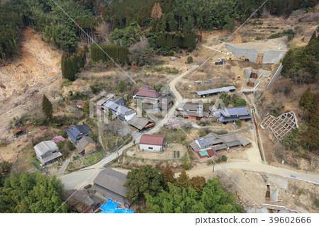 Asakura City _ Kuromatsu district _ after the heavy rainfall over northern Kyushu 8 months have passed since the disaster (March 2018) 39602666