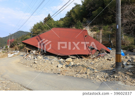 Asakura City _ Kurokawa · Sasame area _ after the heavy rainfall over northern Kyushu 8 months have passed since the disaster (March 2018) Asakura City _ Kurokawa · Sasame area _ after the heavy rainfall over northern Kyushu 8 months have passed since the disaster (March 2018) 39602837