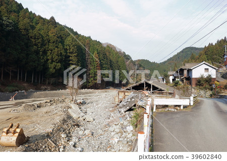 Asakura City _ Kurokawa · Sasame area _ after the heavy rainfall over northern Kyushu 8 months have passed since the disaster (March 2018) 39602840