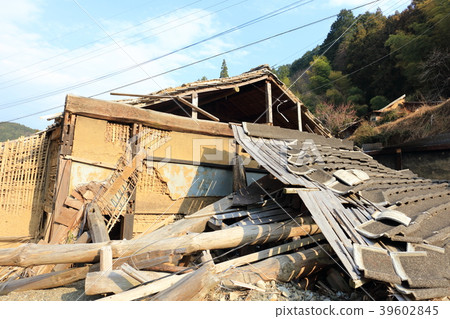 Asakura City _ Kurokawa · Sasame area _ after the heavy rainfall over northern Kyushu 8 months have passed since the disaster (March 2018) 39602845