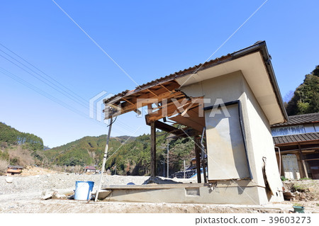 Asakura City _ Tochigi / Matsusue district _ after the heavy rainfall over northern Kyushu 8 months have passed from the disaster (March 2018) 39603273