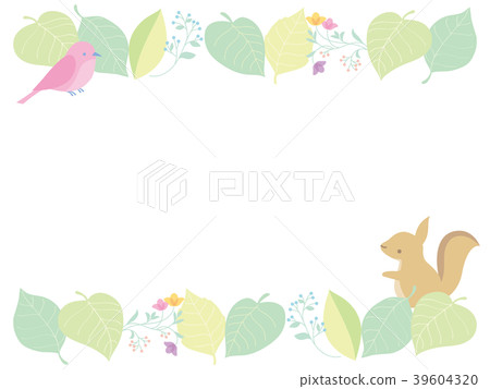 植物和動物的框架 39604320