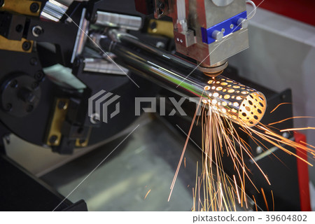 The CNC fiber laser cutting machine The CNC fiber laser cutting machine 39604802