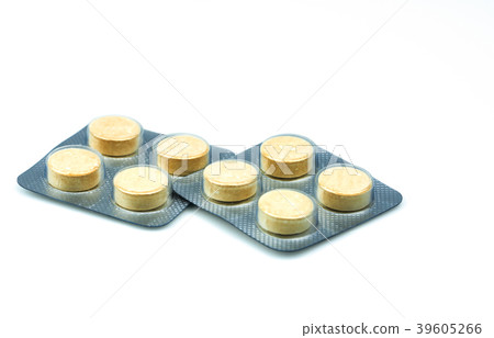 Anthelmintic tablets pills in blister packs  39605266