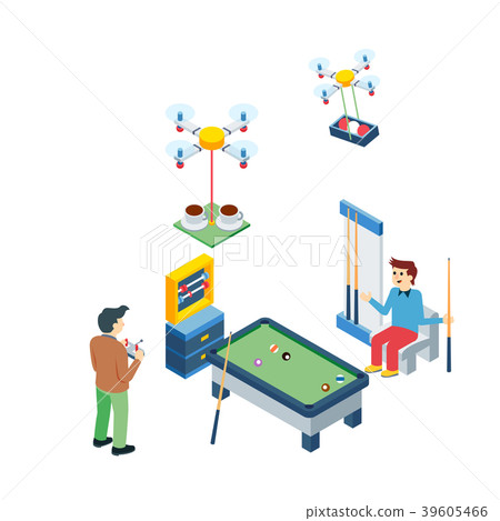 Vector - related to use of drone illustration. how to use drone for our life. 005 Vector - related to use of drone illustration. how to use drone for our life. 005 39605466