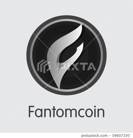 Fantomcoin Digital Currency. Vector FCN Coin Image 39607193