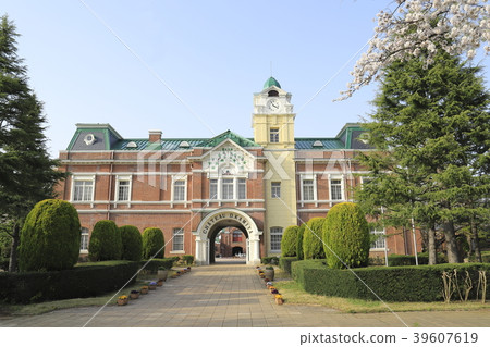 春天Ushiku城堡主要建築國家指定重要文化財產 春天Ushiku城堡主要建築國家指定重要文化財產 39607619