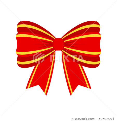 red bow for gift 39608091