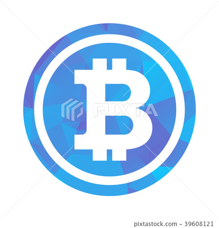 bitcon triangle blue bitcon triangle blue 39608121