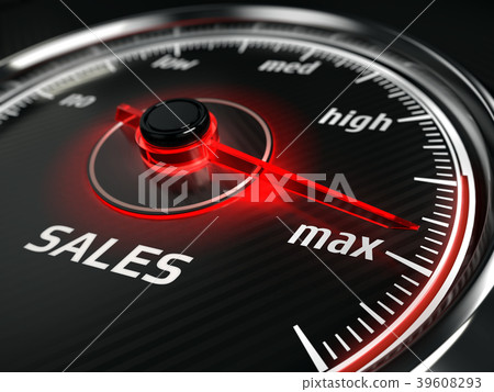 Great Sales - sales speedometer Great Sales - sales speedometer 39608293
