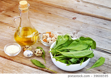 vegetable, salad, food, healthy, spinach, diet 39608595