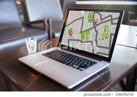GPS Map to Route Destination network connection GPS Map to Route Destination network connection 39609250