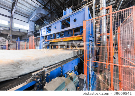 Process of fiberglass production at manufacture Process of fiberglass production at manufacture 39609841