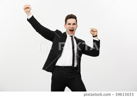 Business Concept: Portrait handsome businessman Business Concept: Portrait handsome businessman 39613033
