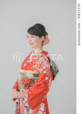 和服 長袖和服 女生 39615159