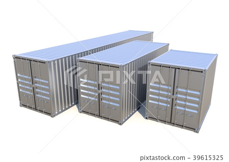 Metallic ship cargo containers 10 20 and 40 feet 39615325